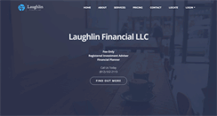 Desktop Screenshot of laughlinfinancial.com